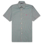 S/S Shirt - Turquoise/Red