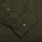 Linen Blend Shirt - Dark Olive