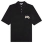 Bubble Logo Polo T-Shirt - Anthracite Grey