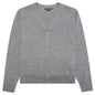 Wool Knit Cardigan - Grey Melange