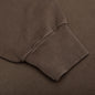 Crew Neck Sweatshirt - Coffee Brown