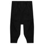 Encapsulated Nylon Ultrawide Drawcord Cargo Trouser - Black