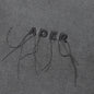 Needle Logo Layered T-Shirt - Charcoal
