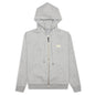 Mask Hoodie Zip-Up - Grey