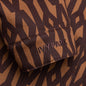Adidas Originals x Ivy Park Denim Monogram Jacket - Wild Brown/Night Red