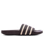 Adidas Originals x Wales Bonner Adilette - Dark Brown/Wonder White/Night Brown