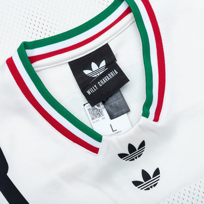 Adidas Originals x Willy Chavarria Basketball Jersey - Off White/Black