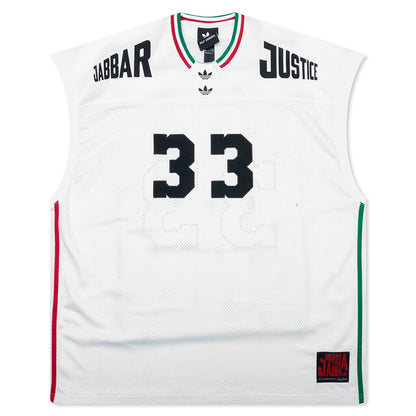 Adidas Originals x Willy Chavarria Basketball Jersey - Off White/Black