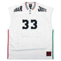 Adidas Originals x Willy Chavarria Basketball Jersey - Off White/Black