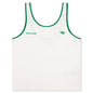 Women's Adidas x Sporty & Rich Tank Top - Off White/Green