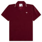 Adidas x Wales Bonner Terry Polo - Collegiate Burgundy