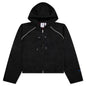 Adidas x Wales Bonner Women's Satin Hoodie - Black
