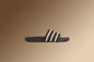Adidas Originals x Wales Bonner Adilette - Dark Brown/Wonder White/Night Brown