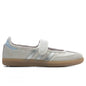 Adidas x Liberty London Women's Samba Jane - Chalk Pearl/Silver Metallic/Chalk White