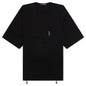 Adjustable Waist Pocket T-Shirt - Black