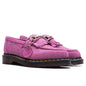 Adrian Snaffle Smooth Leather Kiltie Loafers - Thrift Pink