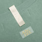 Fleece Crewneck with Waffle - Aventurine Green