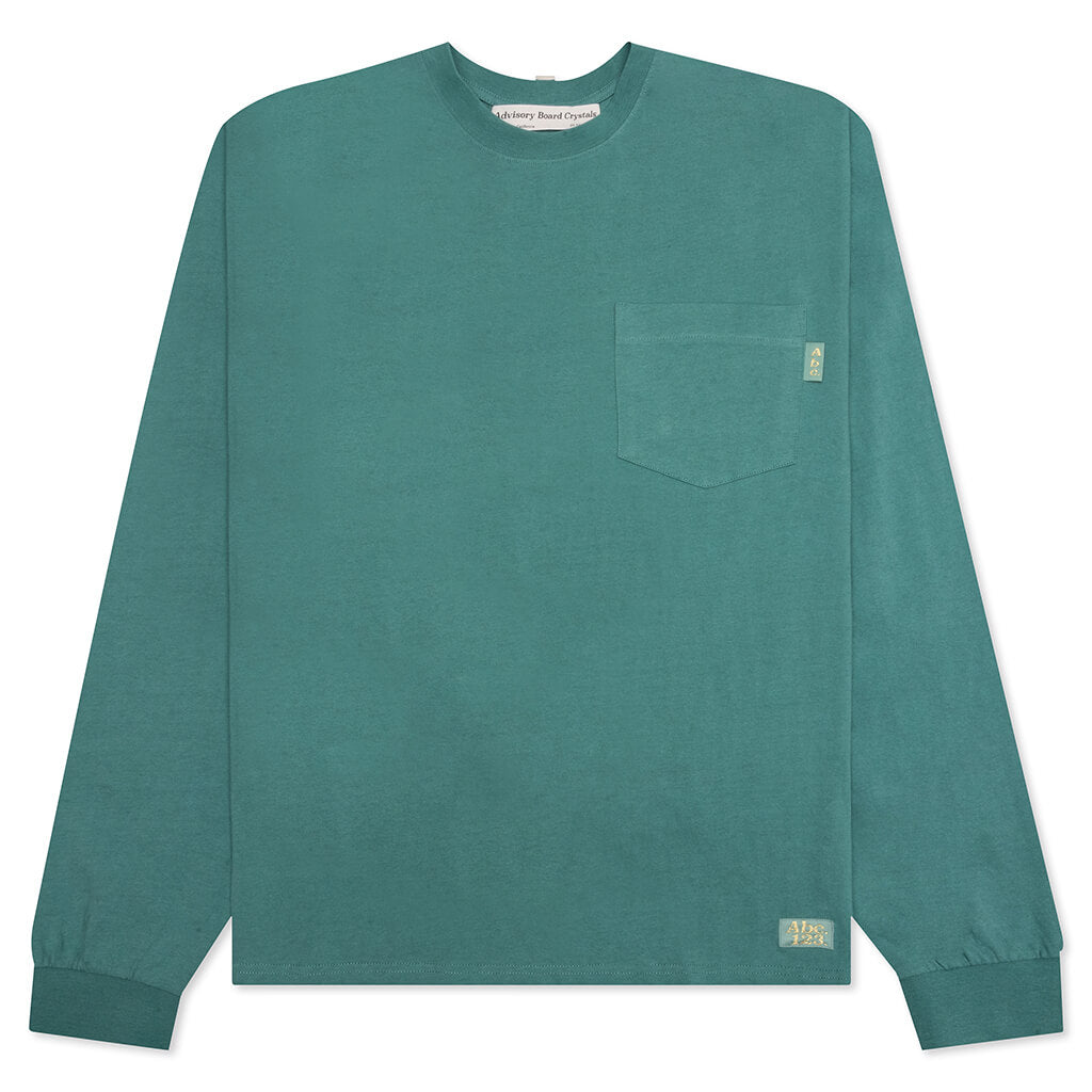 Long Sleeve Pocket Tee - Apatite