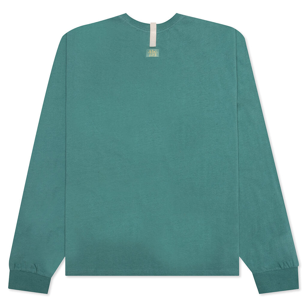 Long Sleeve Pocket Tee - Apatite