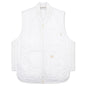 Puffer Vest - Selenite White
