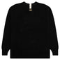 Ribbed Crewneck - Anthracite Black
