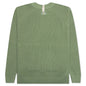 Ribbed Crewneck - Aventurine Green