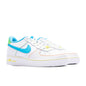 Air Force 1 LV8 BG (GS) - White/Baltic Blue/Action Green