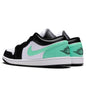Air Jordan 1 Low - White/Black/Green Glow