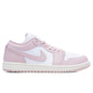 Women's Air Jordan 1 Low - White/Pink Oxford/Sail