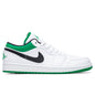 Air Jordan 1 Low - White/Stadium Green/Black
