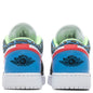 Air Jordan 1 Low CD (GS) - Black/Lt Fusion Red/White