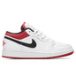 Air Jordan 1 Low (GS) - White/Gym Red