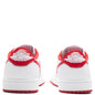 Air Jordan 1 Low OG 'University Red' - White/University Red/White