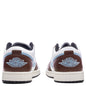 Air Jordan 1 Low SE - White/Blue Grey/Black