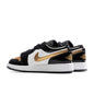 Air Jordan 1 Low SE (GS) - Black/Metallic Gold/White
