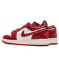 Air Jordan 1 Low SE (GS) - White/Dune Red/Lobster