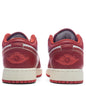 Air Jordan 1 Low SE (GS) - White/Dune Red/Lobster