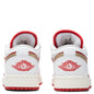 Air Jordan 1 Low SE (GS) - White/Metallic Gold/University Red