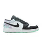 Air Jordan 1 Low SE (GS) - White/Mint Foam/Black