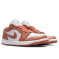 Women's Air Jordan 1 Low 'Pink Salmon' - Pure Platinum/Sky J Orange/White