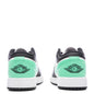 Air Jordan 1 Low (GS) - White/Black/Green Glow