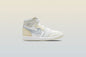 Women's Air Jordan 1 High MM - White/Pure Platinum/Sail