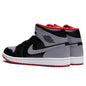Air Jordan 1 Mid - Black/Cement Grey/Fire Red