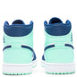 Air Jordan 1 Mid - Mystic Navy/Mint Foam/White