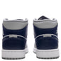 Air Jordan 1 Mid - White/Midnight Navy/Wolf Grey