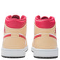 Air Jordan 1 Mid - White Onyx/Light Curry/White