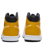 Air Jordan 1 Mid - White/University Gold