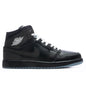 Air Jordan 1 Mid 'Black Metallic Reimagined' - Black/White/Wolf Grey