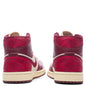 Women's Air Jordan 1 Mid SE Tiki Leaf - Team Red/University Red/Muslin