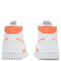 Women's Air Jordan 1 Mid SE - Bright Citrus/White